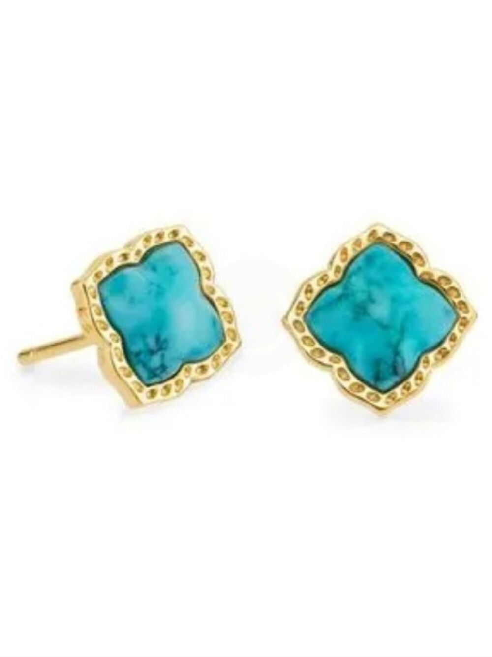 Kendra Scott Mallory Stud Earrings with Dust Bag & Gift Box